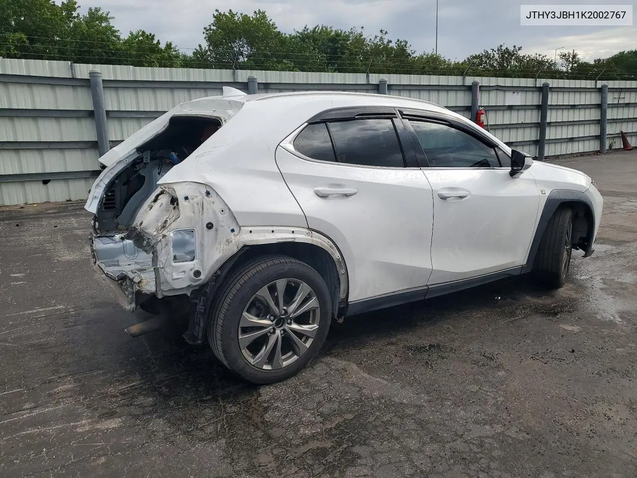 2019 Lexus Ux 200 VIN: JTHY3JBH1K2002767 Lot: 56893896