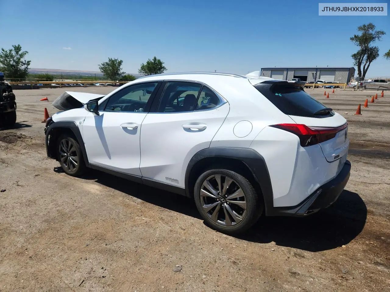 2019 Lexus Ux 250H VIN: JTHU9JBHXK2018933 Lot: 57253446