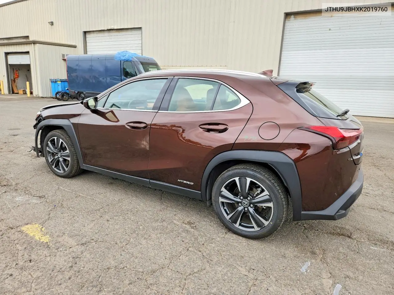 2019 Lexus Ux 250H VIN: JTHU9JBHXK2019760 Lot: 58638056
