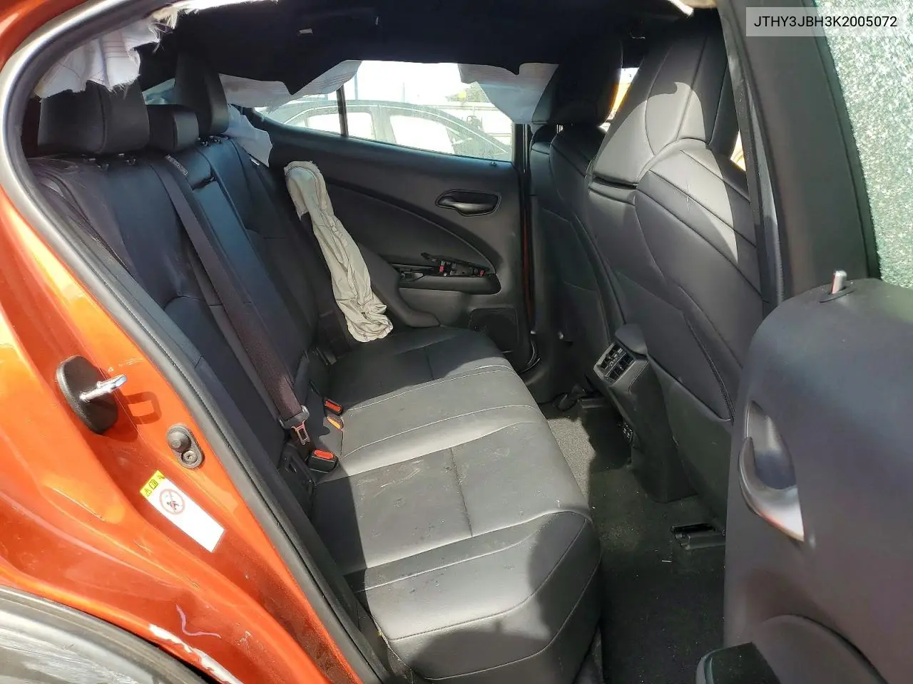 2019 Lexus Ux 200 VIN: JTHY3JBH3K2005072 Lot: 59384756