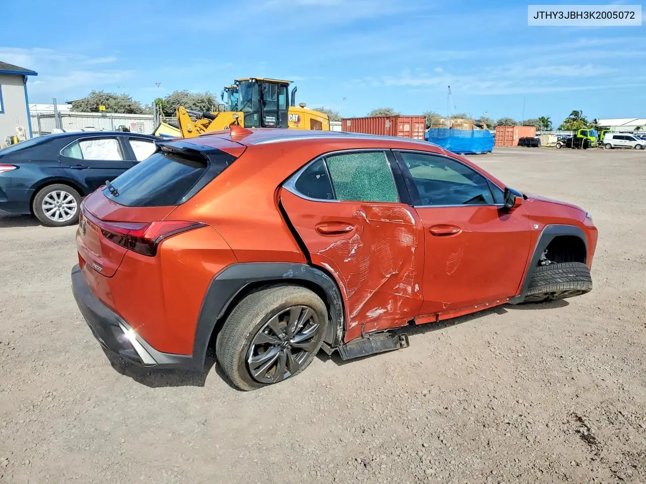 2019 Lexus Ux 200 VIN: JTHY3JBH3K2005072 Lot: 59384756