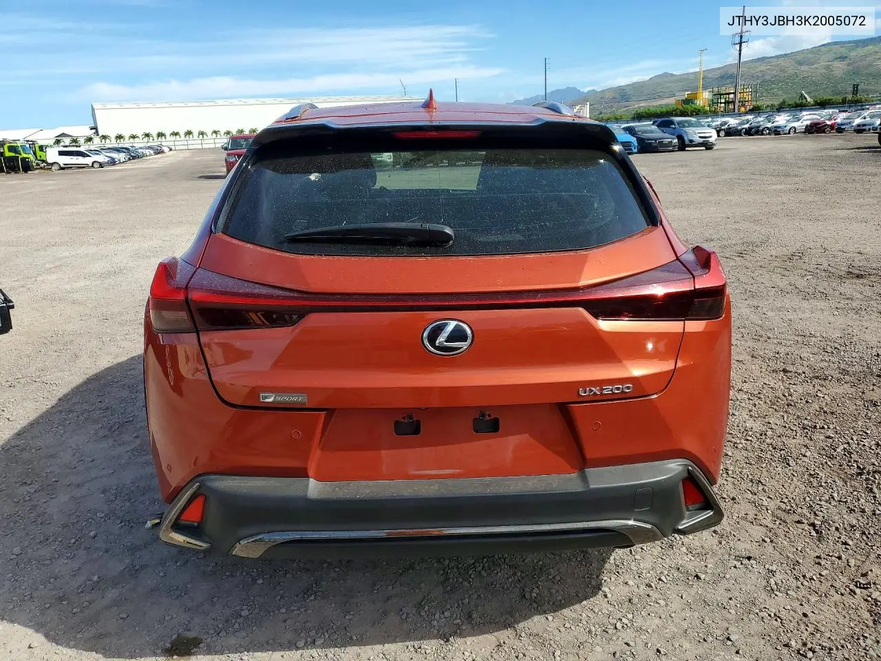 2019 Lexus Ux 200 VIN: JTHY3JBH3K2005072 Lot: 59384756