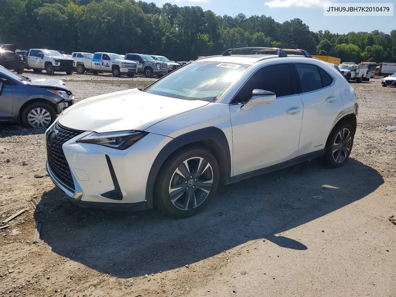 2019 Lexus Ux 250H VIN: JTHU9JBH7K2010479 Lot: 59981196