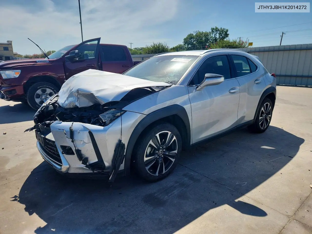 2019 Lexus Ux 200 VIN: JTHY3JBH1K2014272 Lot: 60135346