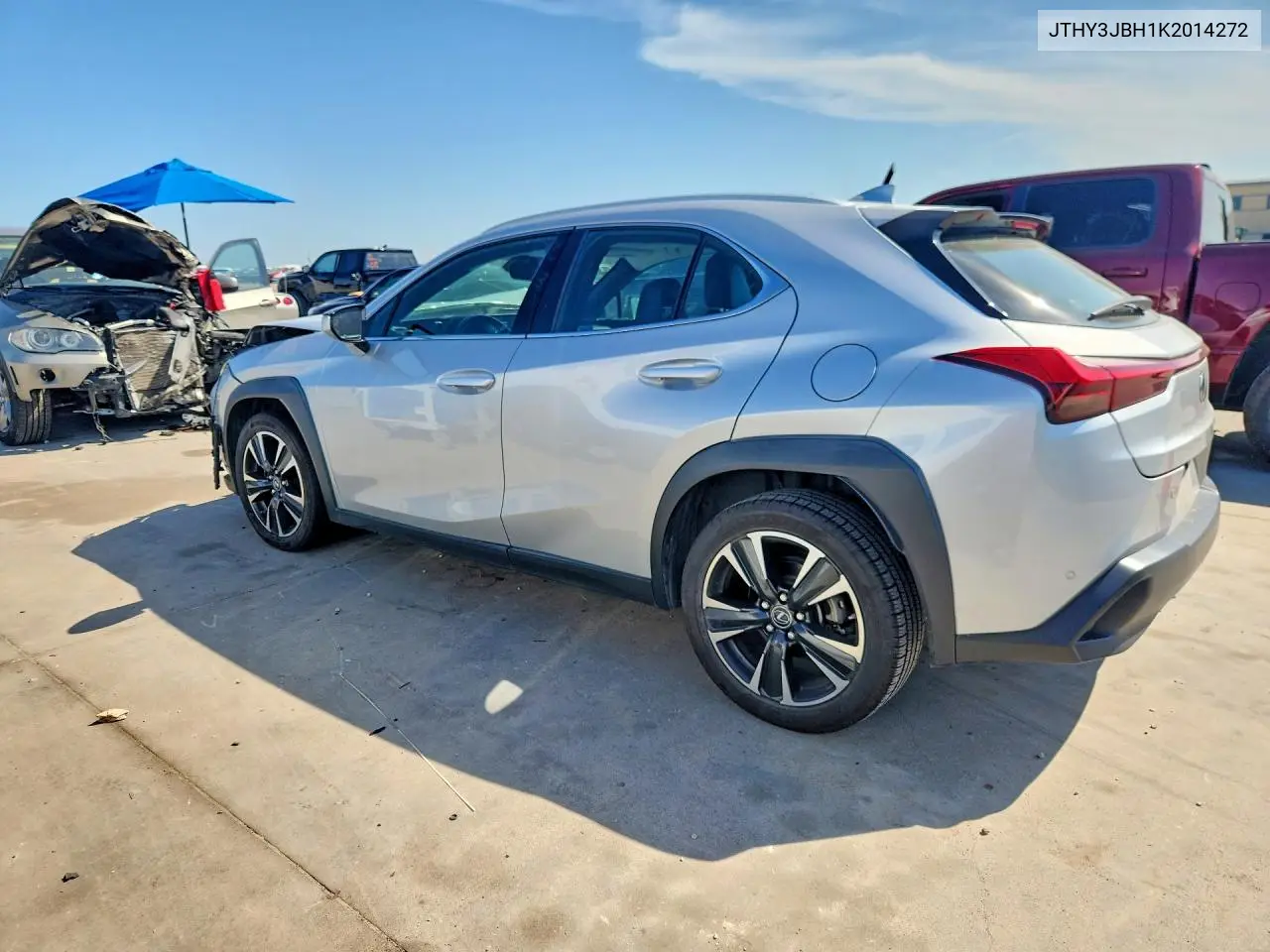 2019 Lexus Ux 200 VIN: JTHY3JBH1K2014272 Lot: 60135346