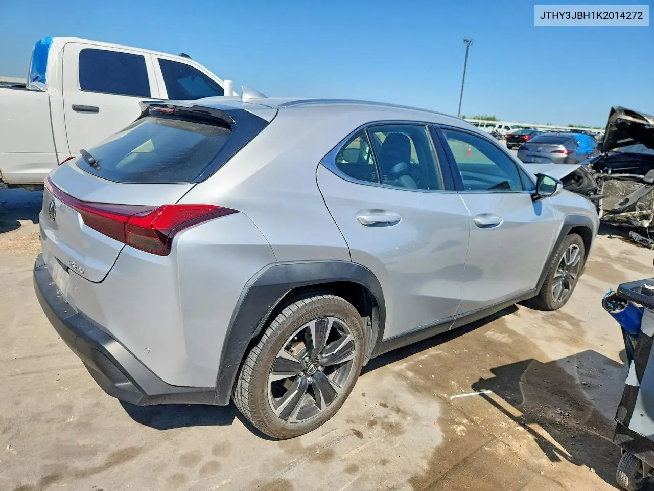 2019 Lexus Ux 200 VIN: JTHY3JBH1K2014272 Lot: 60135346