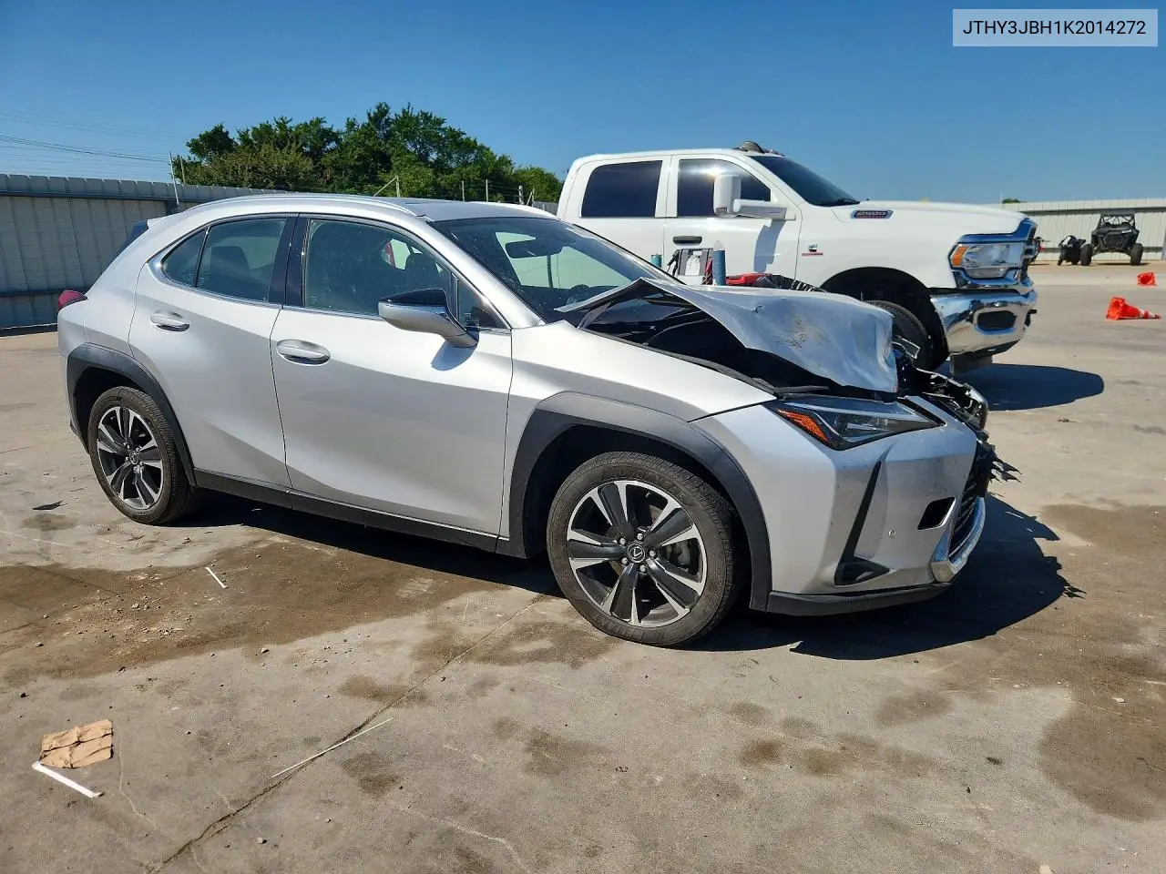2019 Lexus Ux 200 VIN: JTHY3JBH1K2014272 Lot: 60135346