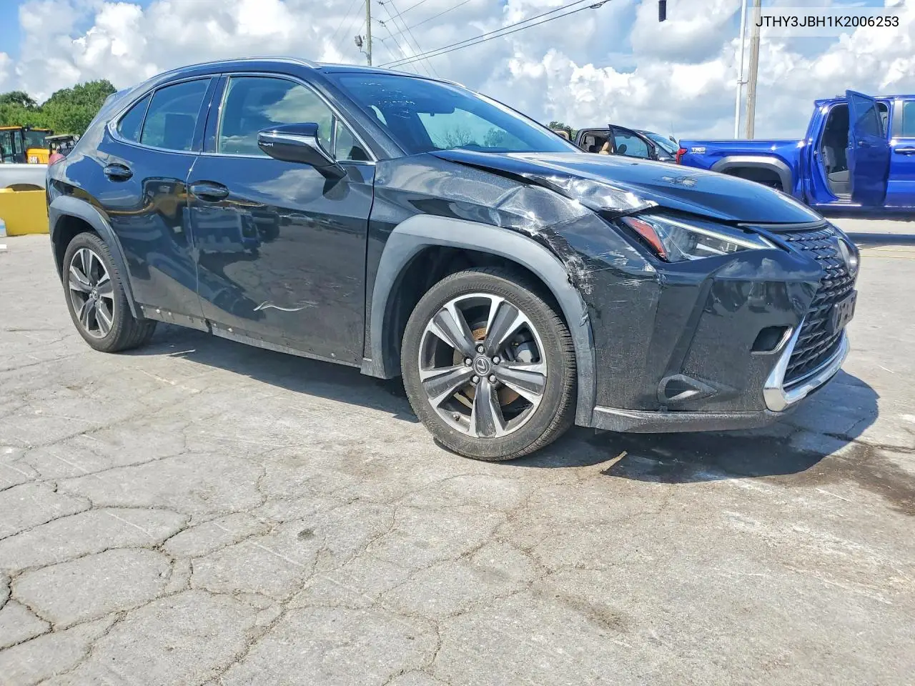 2019 Lexus Ux 200 VIN: JTHY3JBH1K2006253 Lot: 61204876