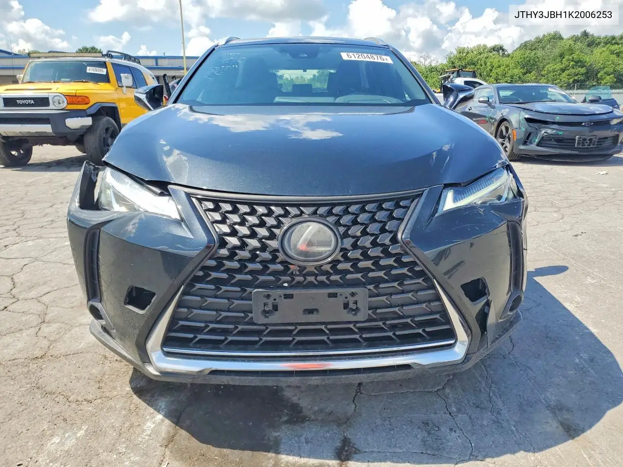 2019 Lexus Ux 200 VIN: JTHY3JBH1K2006253 Lot: 61204876