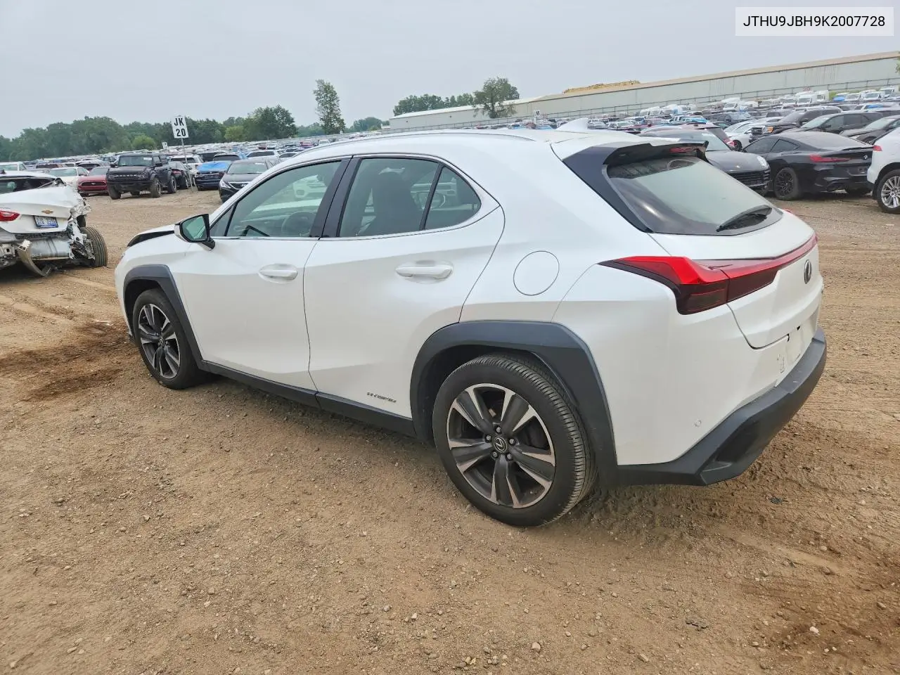 2019 Lexus Ux 250H VIN: JTHU9JBH9K2007728 Lot: 61702466