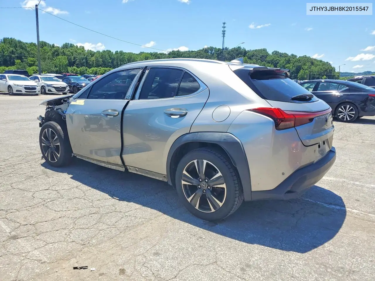 2019 Lexus Ux 200 VIN: JTHY3JBH8K2015547 Lot: 85970605