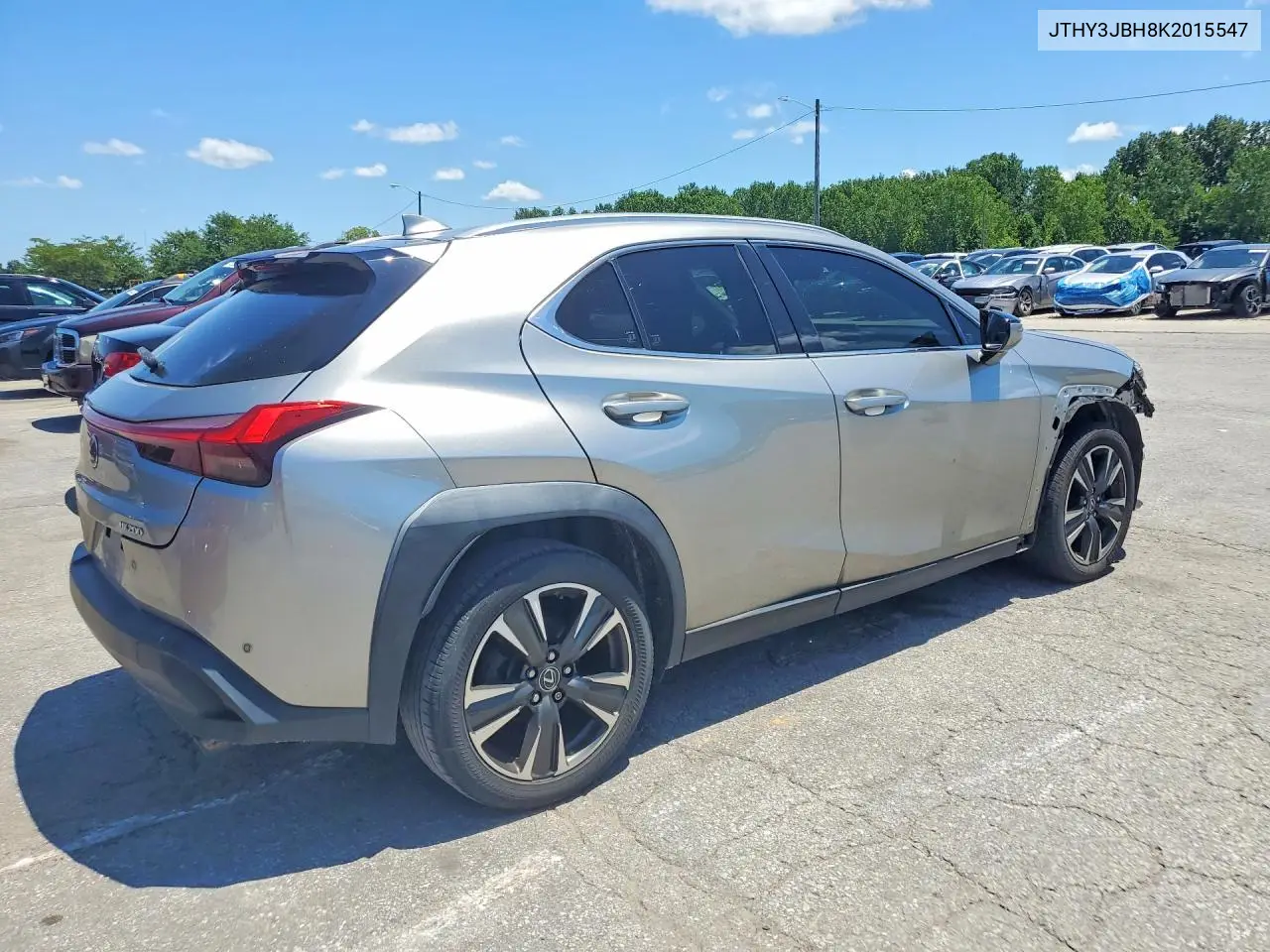 2019 Lexus Ux 200 VIN: JTHY3JBH8K2015547 Lot: 85970605