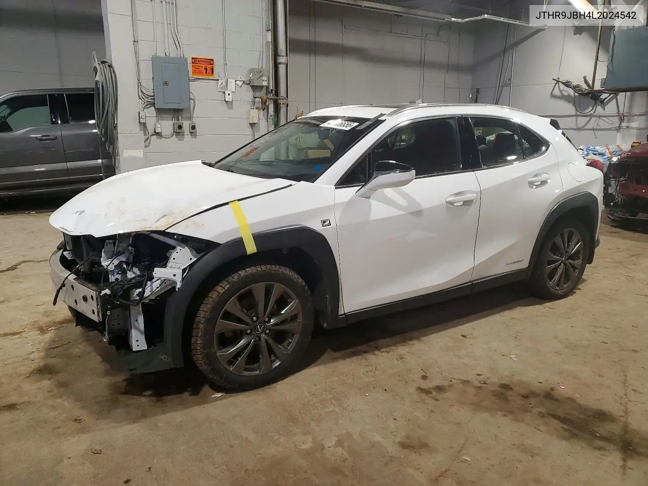 2020 Lexus Ux 250H F Sport VIN: JTHR9JBH4L2024542 Lot: 41706656