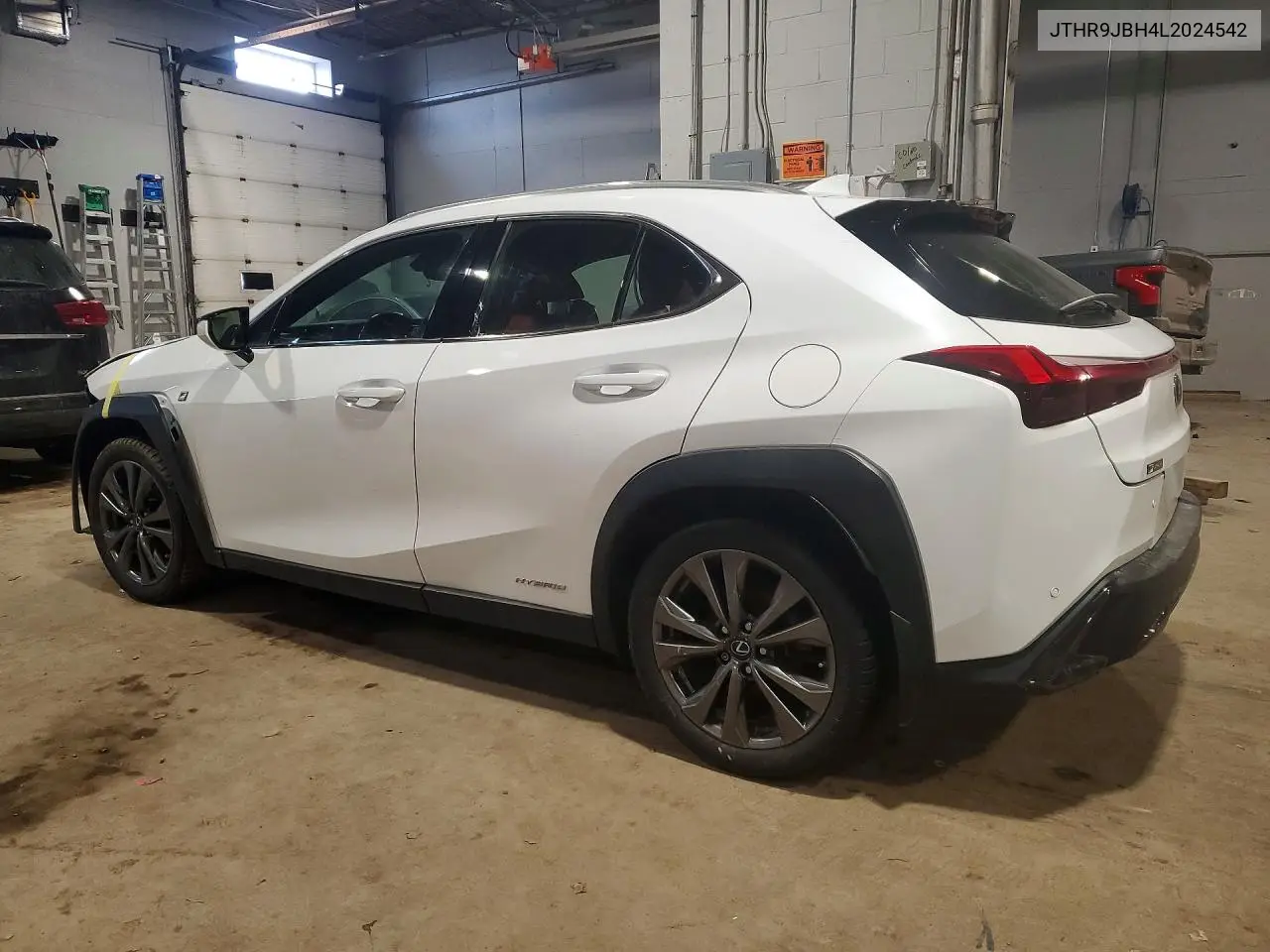 2020 Lexus Ux 250H F Sport VIN: JTHR9JBH4L2024542 Lot: 41706656