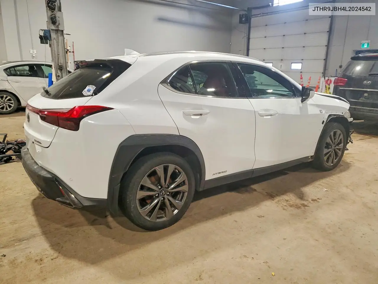 2020 Lexus Ux 250H F Sport VIN: JTHR9JBH4L2024542 Lot: 41706656