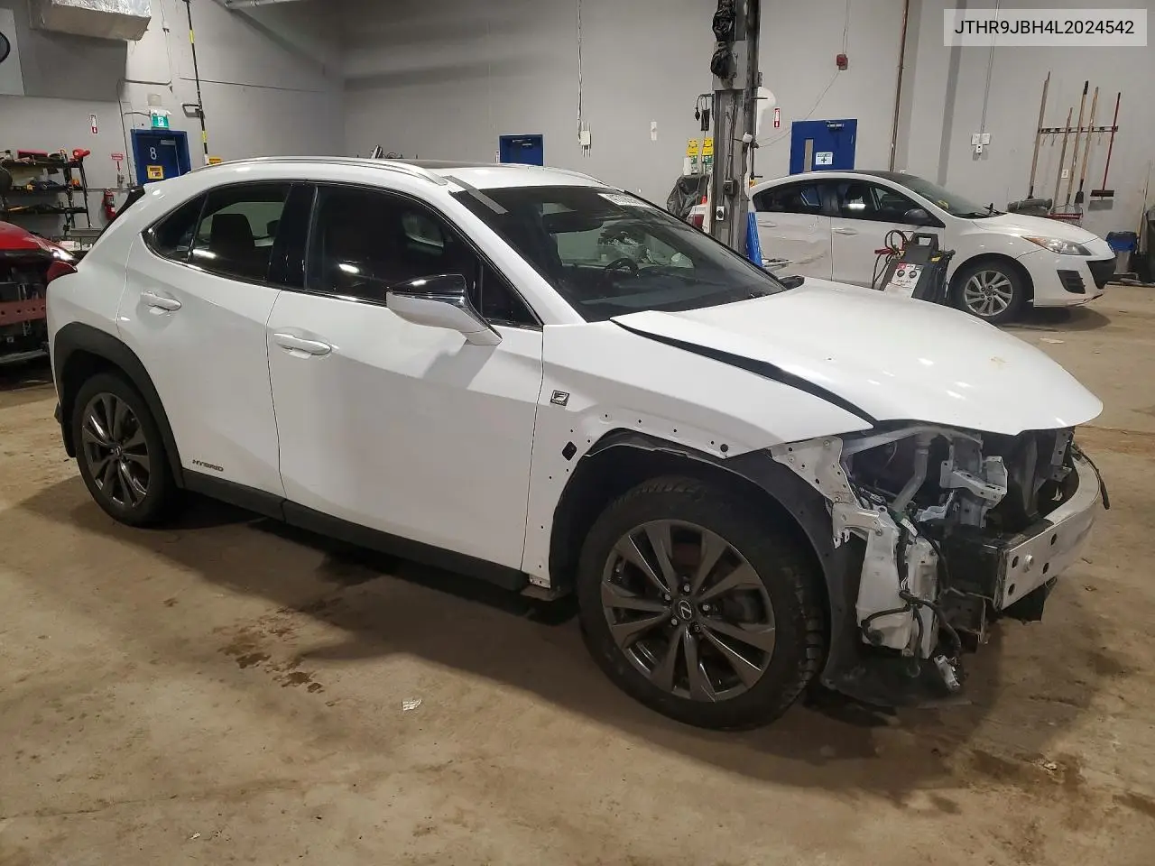2020 Lexus Ux 250H F Sport VIN: JTHR9JBH4L2024542 Lot: 41706656
