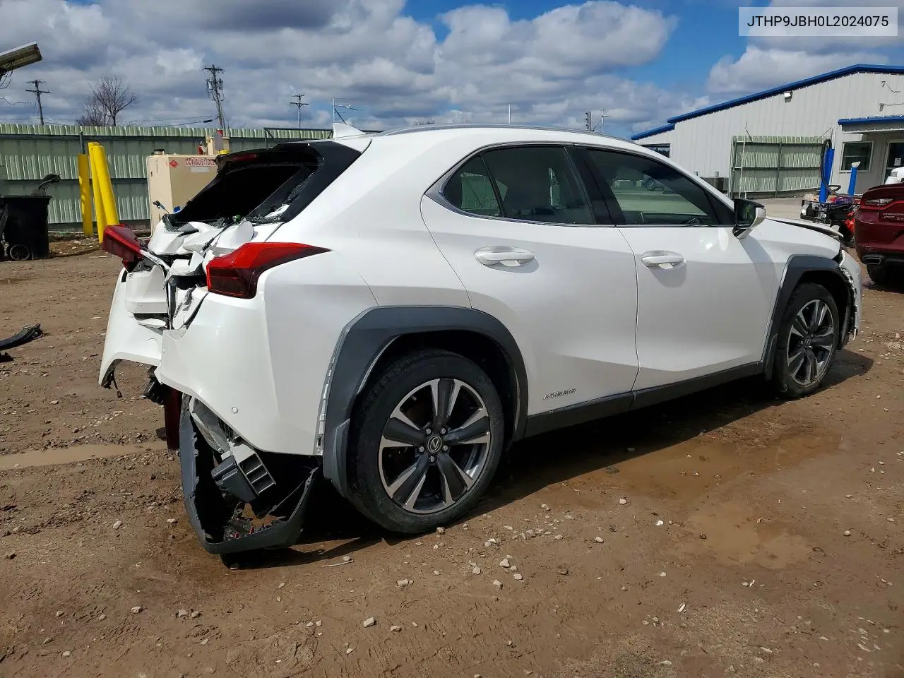 2020 Lexus Ux 250H Base VIN: JTHP9JBH0L2024075 Lot: 48658816