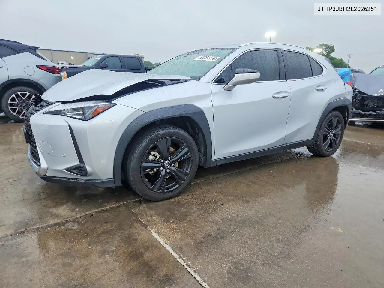 2020 Lexus Ux 200 VIN: JTHP3JBH2L2026251 Lot: 50361196