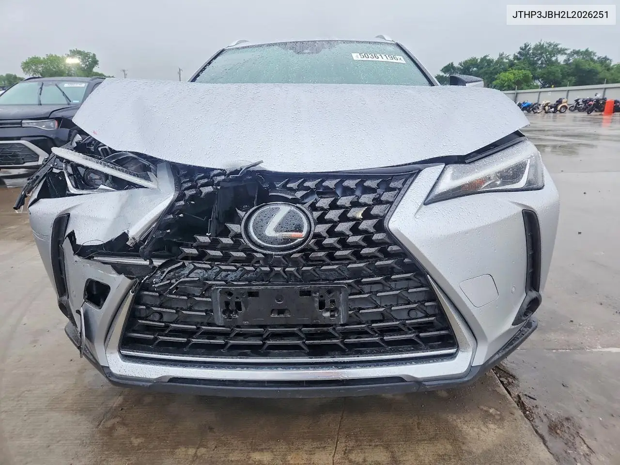 2020 Lexus Ux 200 VIN: JTHP3JBH2L2026251 Lot: 50361196