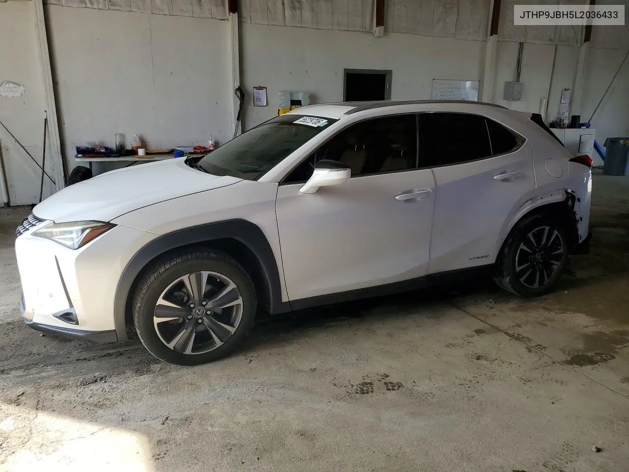 2020 Lexus Ux 250H VIN: JTHP9JBH5L2036433 Lot: 55229706