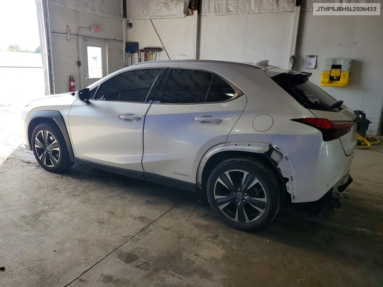 2020 Lexus Ux 250H VIN: JTHP9JBH5L2036433 Lot: 55229706