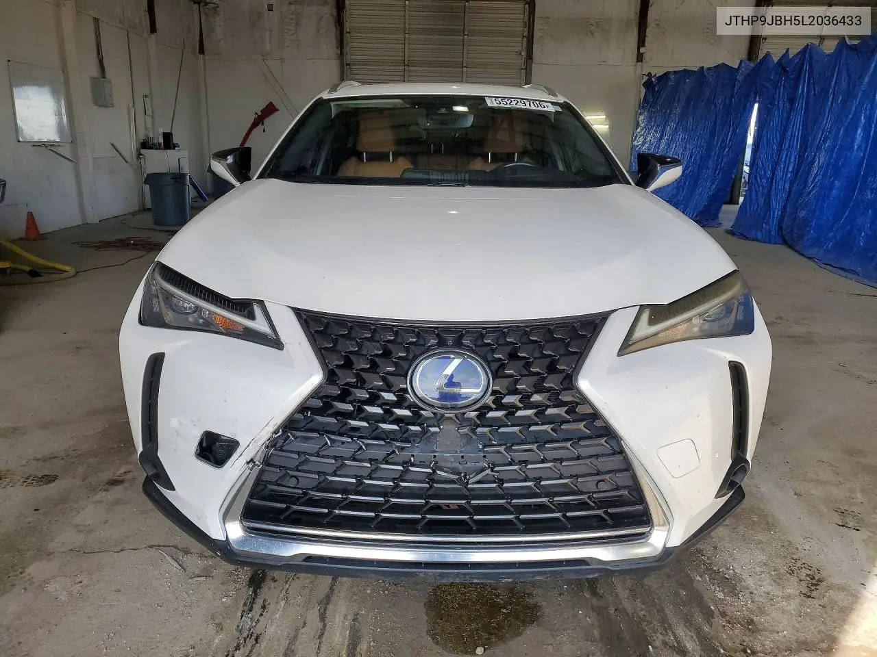 2020 Lexus Ux 250H VIN: JTHP9JBH5L2036433 Lot: 55229706