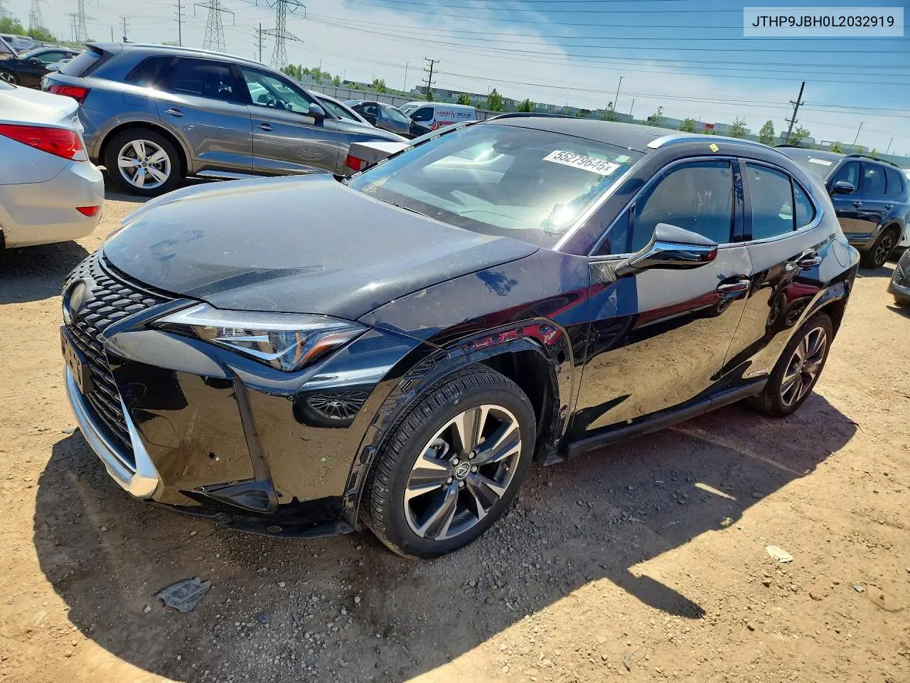 2020 Lexus Ux 250H VIN: JTHP9JBH0L2032919 Lot: 55279646