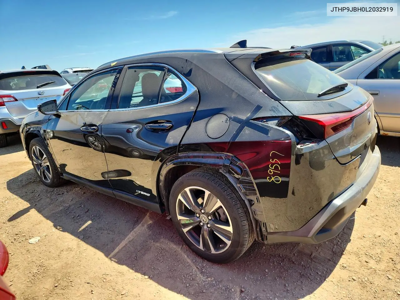 2020 Lexus Ux 250H VIN: JTHP9JBH0L2032919 Lot: 55279646