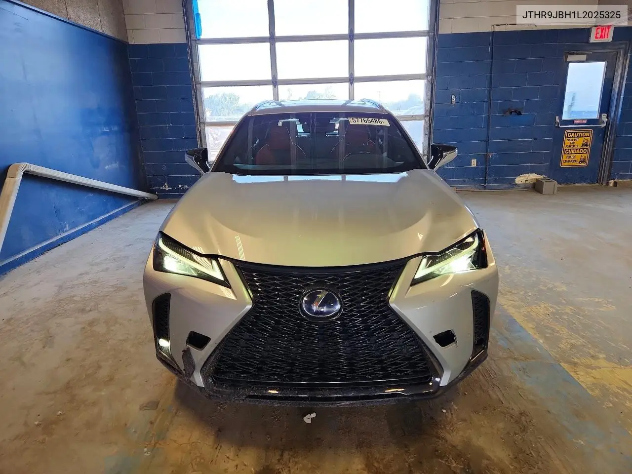 2020 Lexus Ux 250H VIN: JTHR9JBH1L2025325 Lot: 57765486