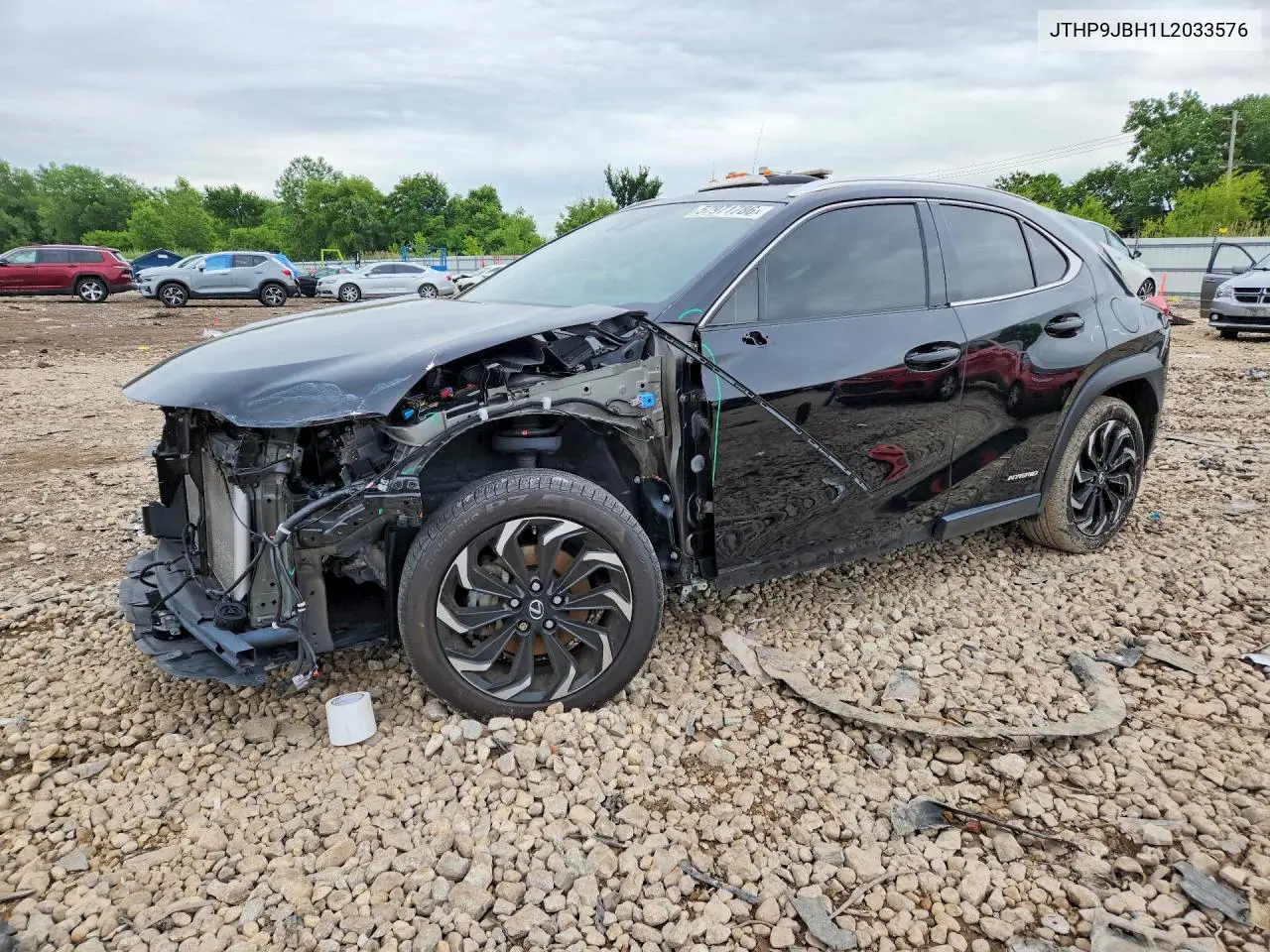2020 Lexus Ux 250H VIN: JTHP9JBH1L2033576 Lot: 57971786