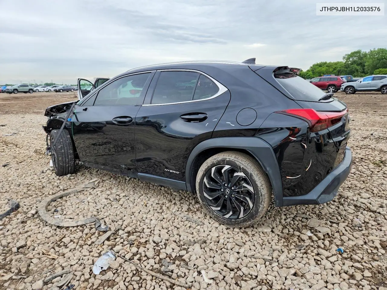 2020 Lexus Ux 250H VIN: JTHP9JBH1L2033576 Lot: 57971786