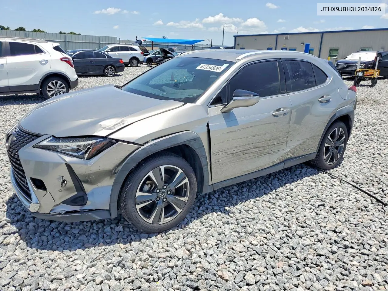 2020 Lexus Ux 250H VIN: JTHX9JBH3L2034826 Lot: 61354606