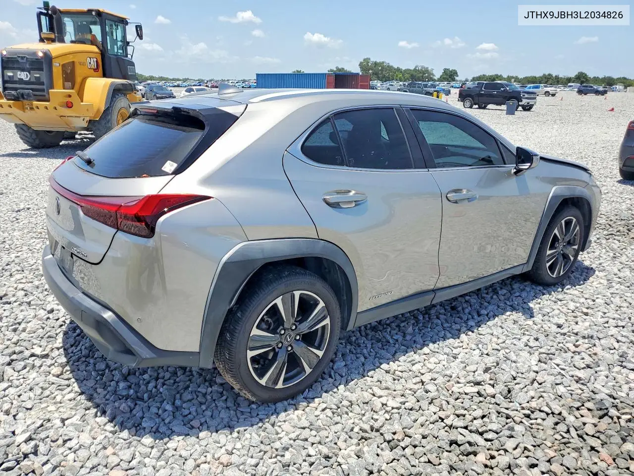 2020 Lexus Ux 250H VIN: JTHX9JBH3L2034826 Lot: 61354606
