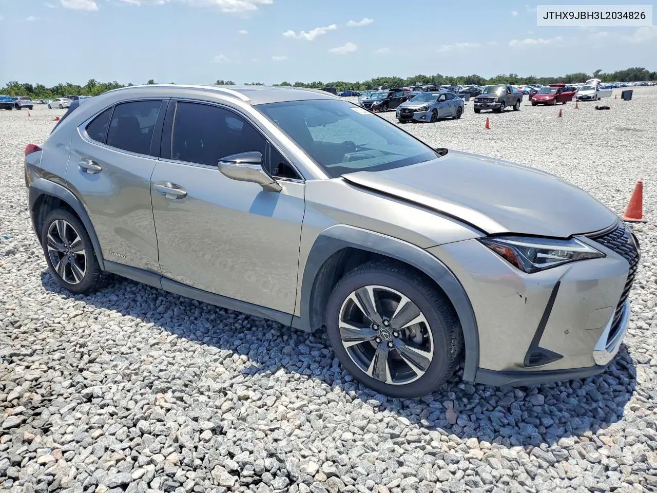2020 Lexus Ux 250H VIN: JTHX9JBH3L2034826 Lot: 61354606