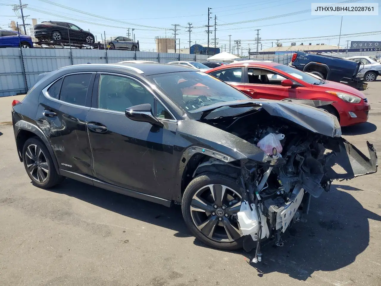 2020 Lexus Ux 250H VIN: JTHX9JBH4L2028761 Lot: 61590376