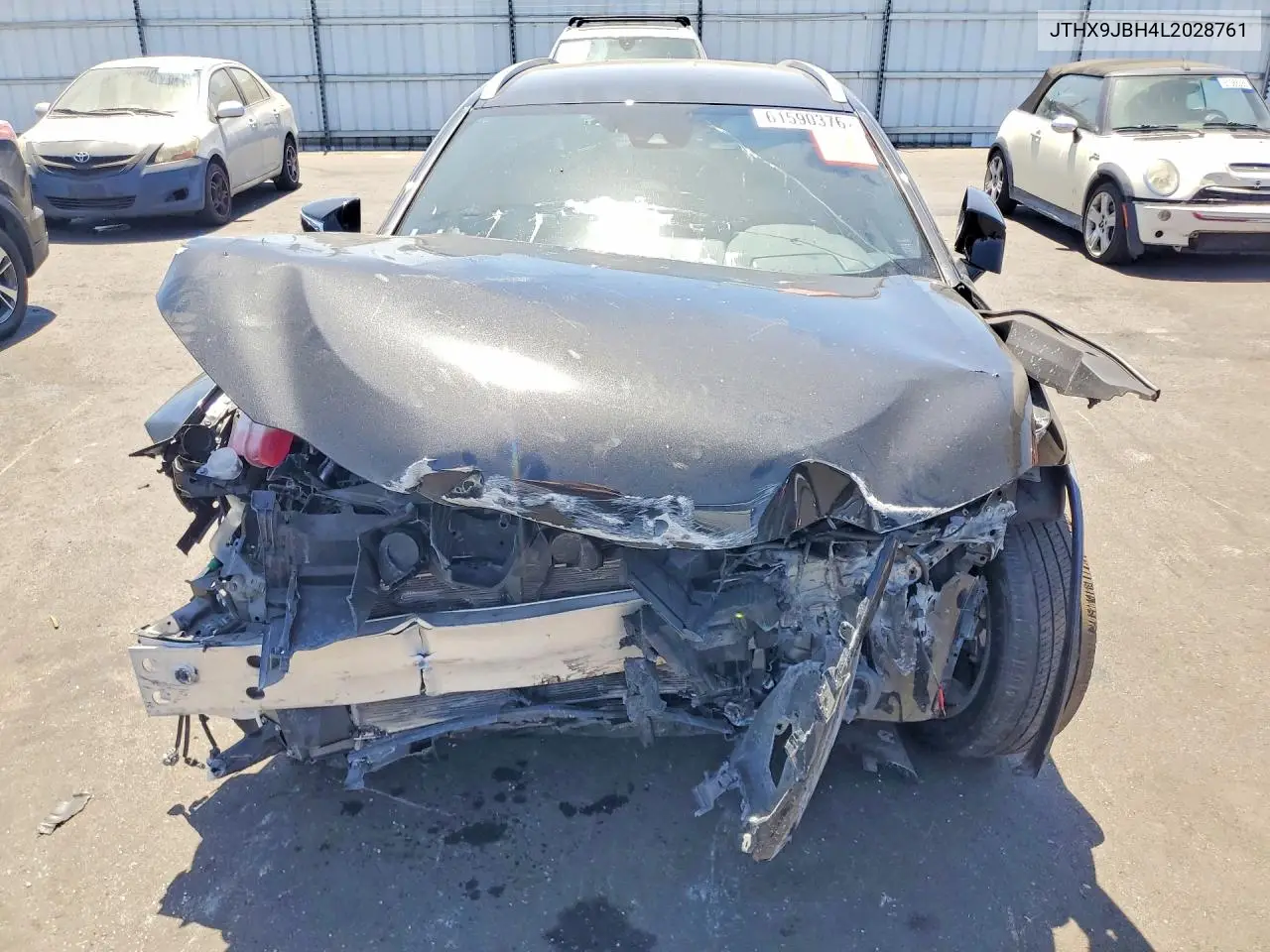 2020 Lexus Ux 250H VIN: JTHX9JBH4L2028761 Lot: 61590376