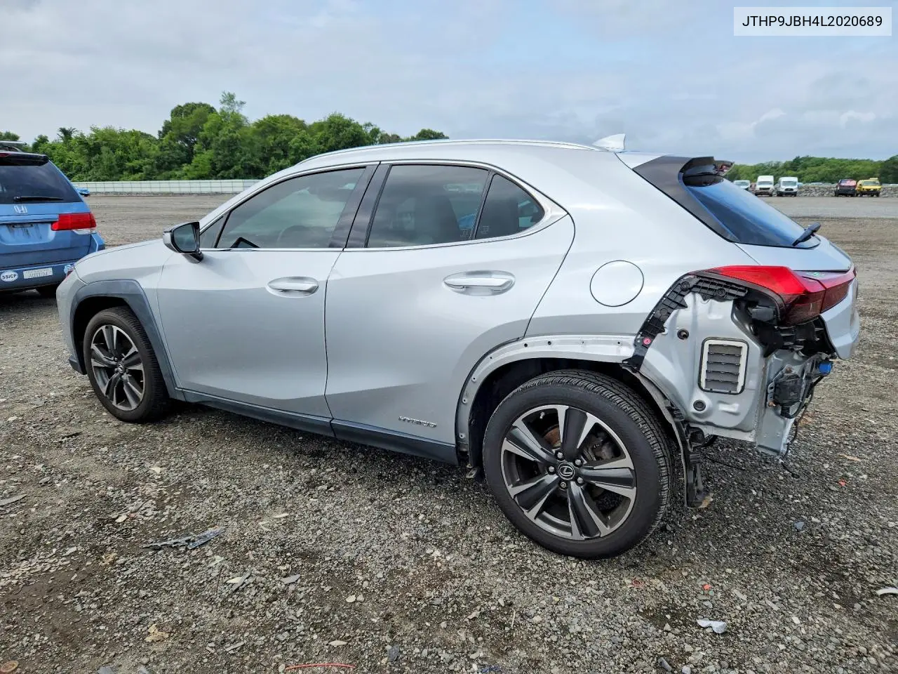 2020 Lexus Ux 250H VIN: JTHP9JBH4L2020689 Lot: 61955656