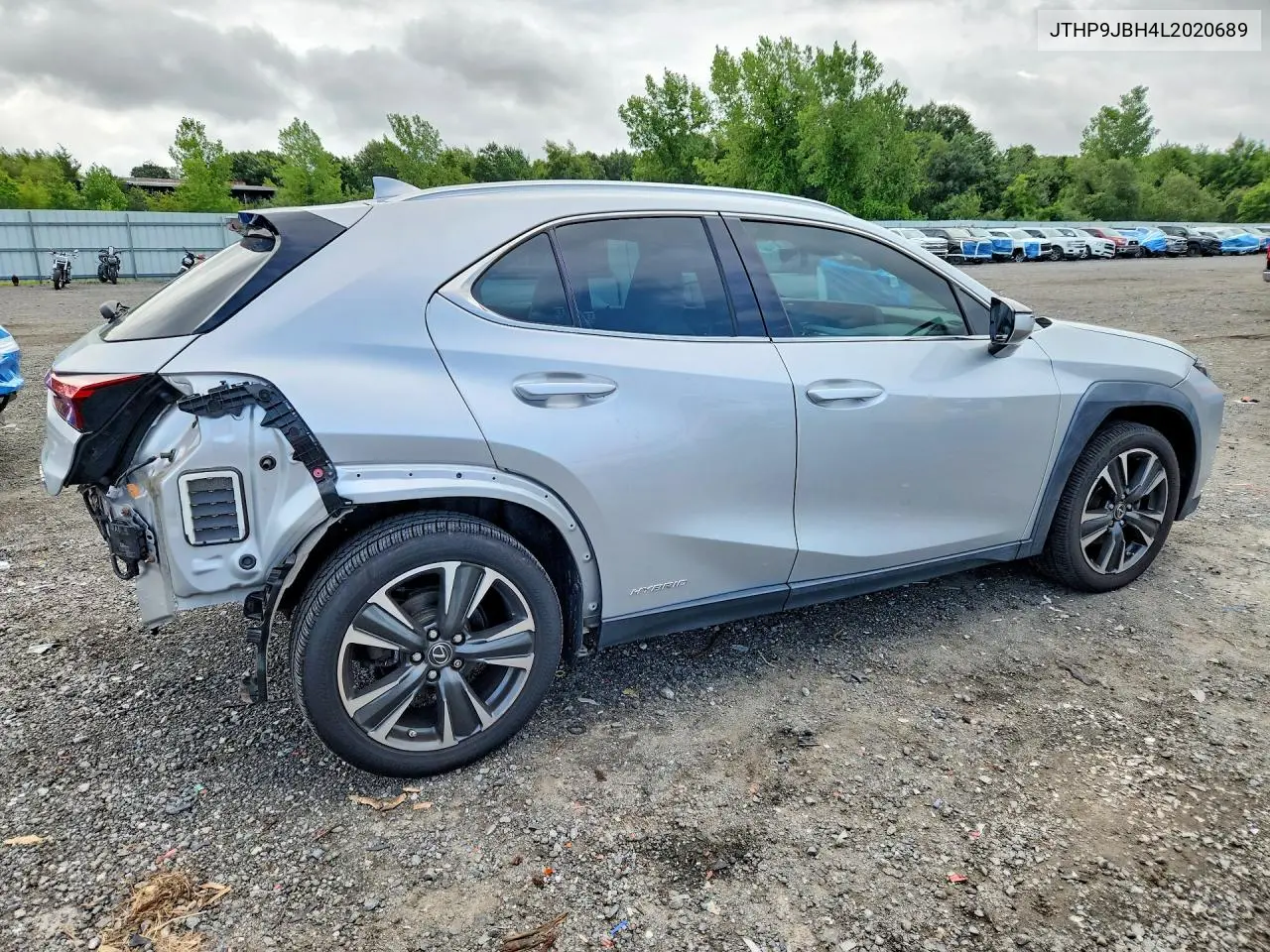 2020 Lexus Ux 250H VIN: JTHP9JBH4L2020689 Lot: 61955656