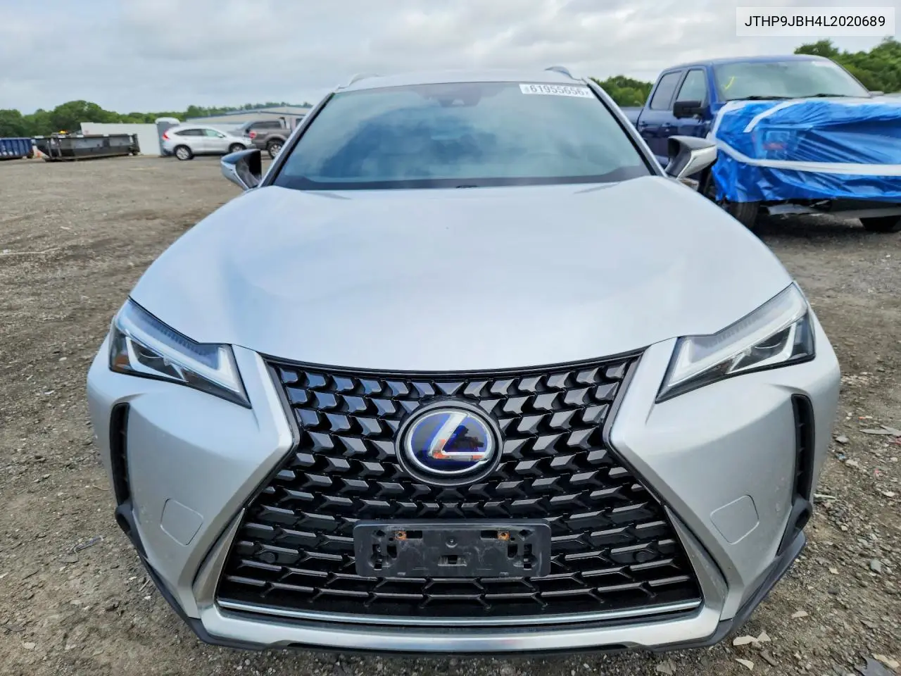2020 Lexus Ux 250H VIN: JTHP9JBH4L2020689 Lot: 61955656