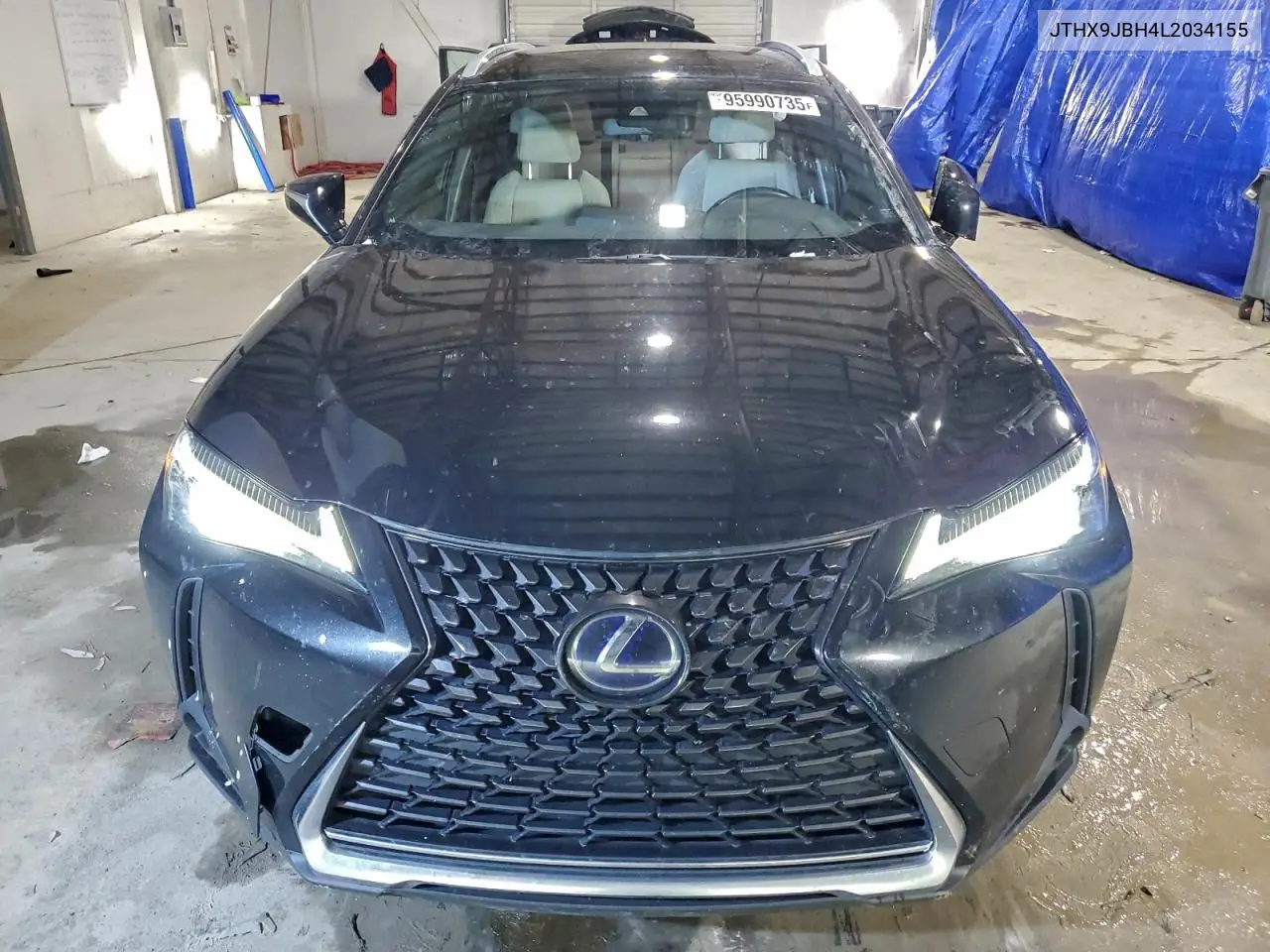 2020 Lexus Ux 250H VIN: JTHX9JBH4L2034155 Lot: 74471405