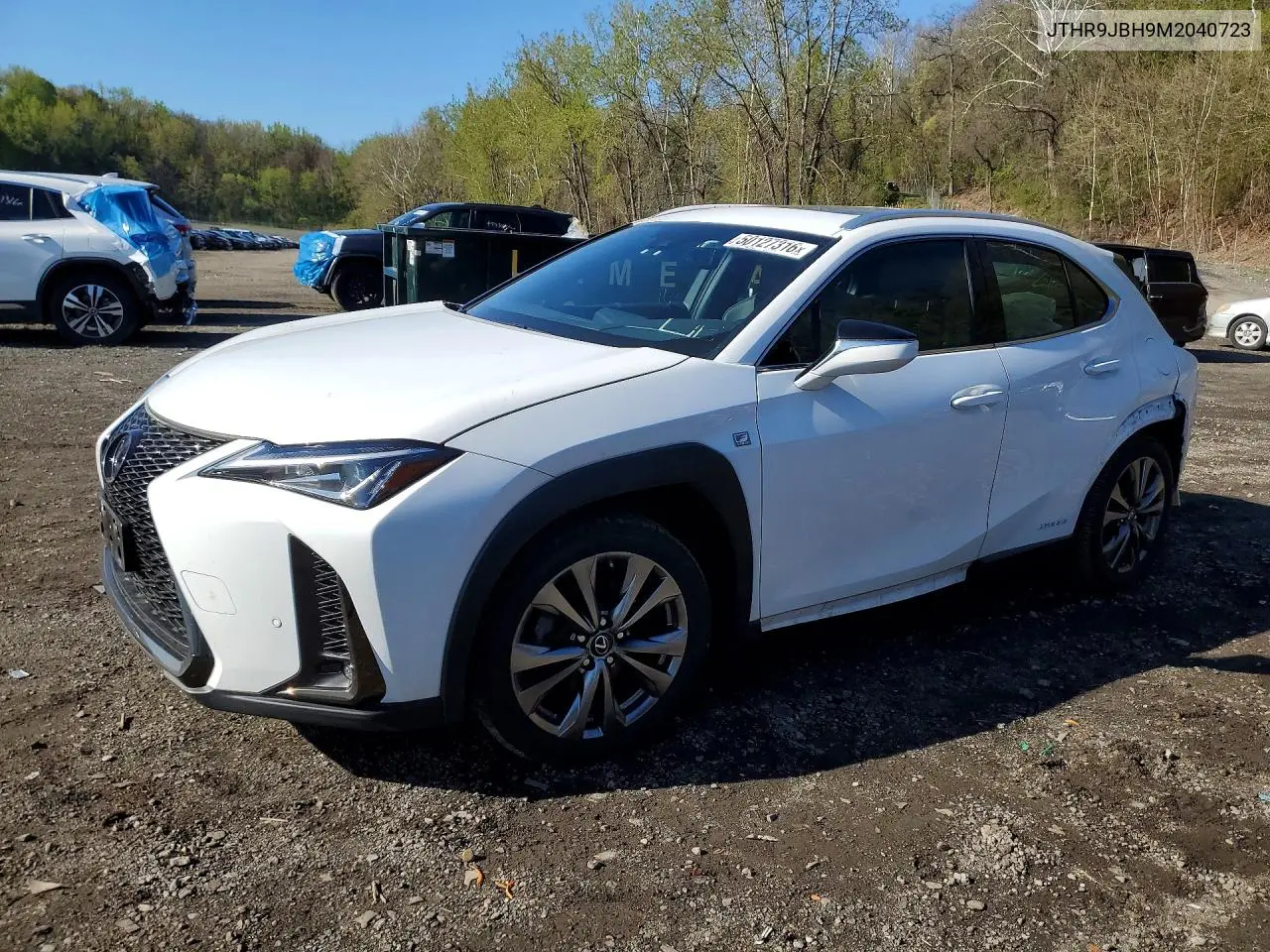 2021 Lexus Ux 250H VIN: JTHR9JBH9M2040723 Lot: 50127316