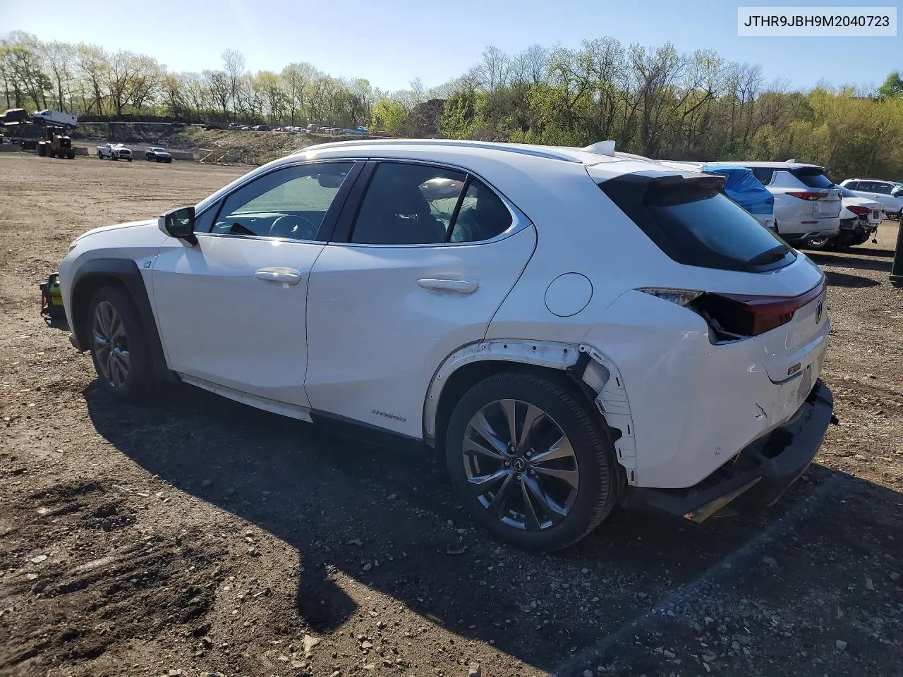 2021 Lexus Ux 250H VIN: JTHR9JBH9M2040723 Lot: 50127316