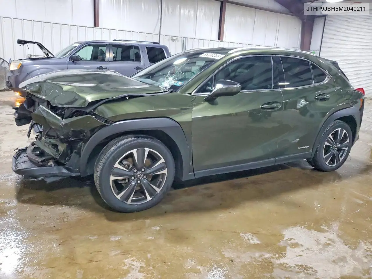 2021 Lexus Ux 250H VIN: JTHP9JBH5M2040211 Lot: 55200286