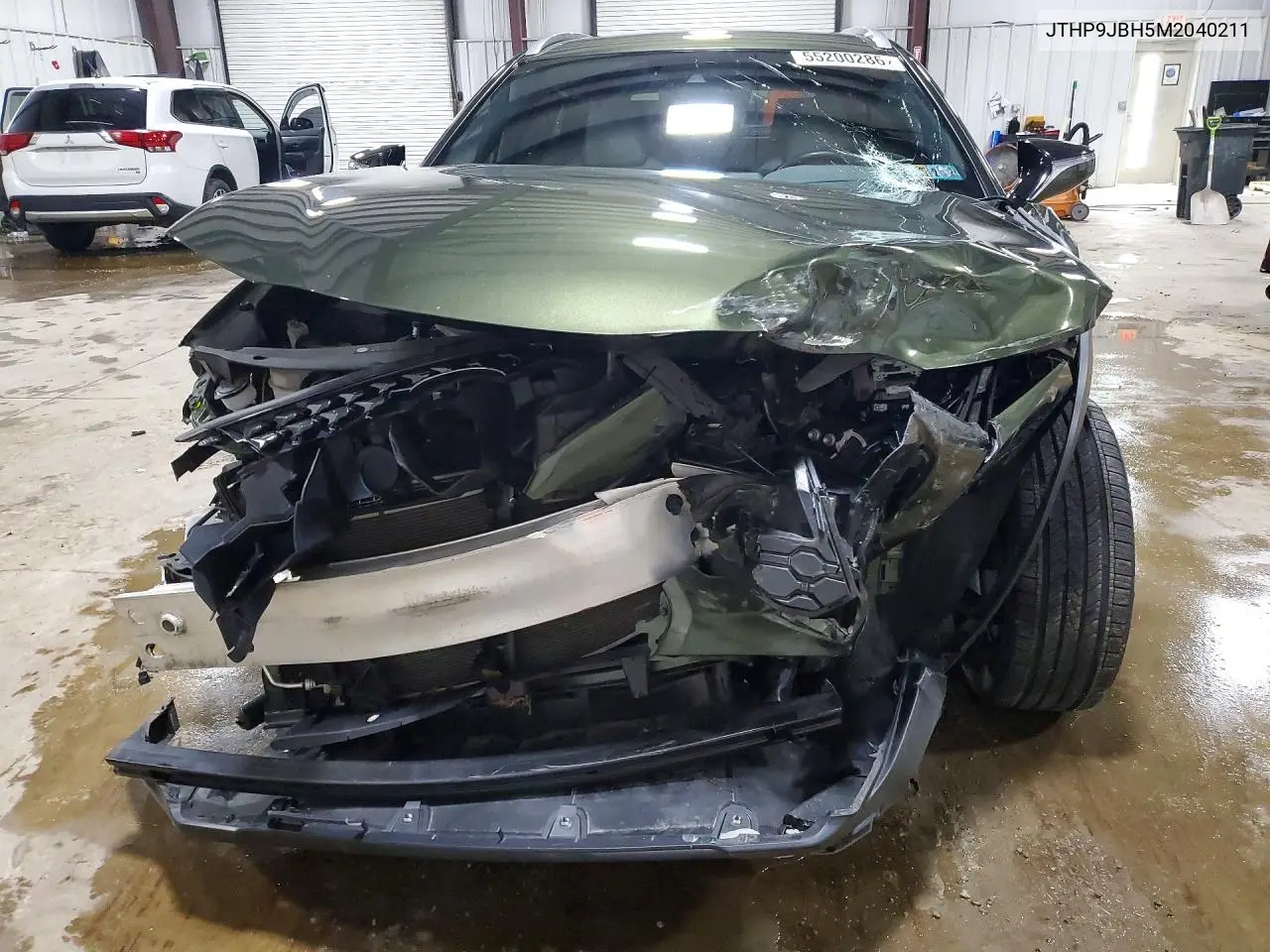 2021 Lexus Ux 250H VIN: JTHP9JBH5M2040211 Lot: 55200286