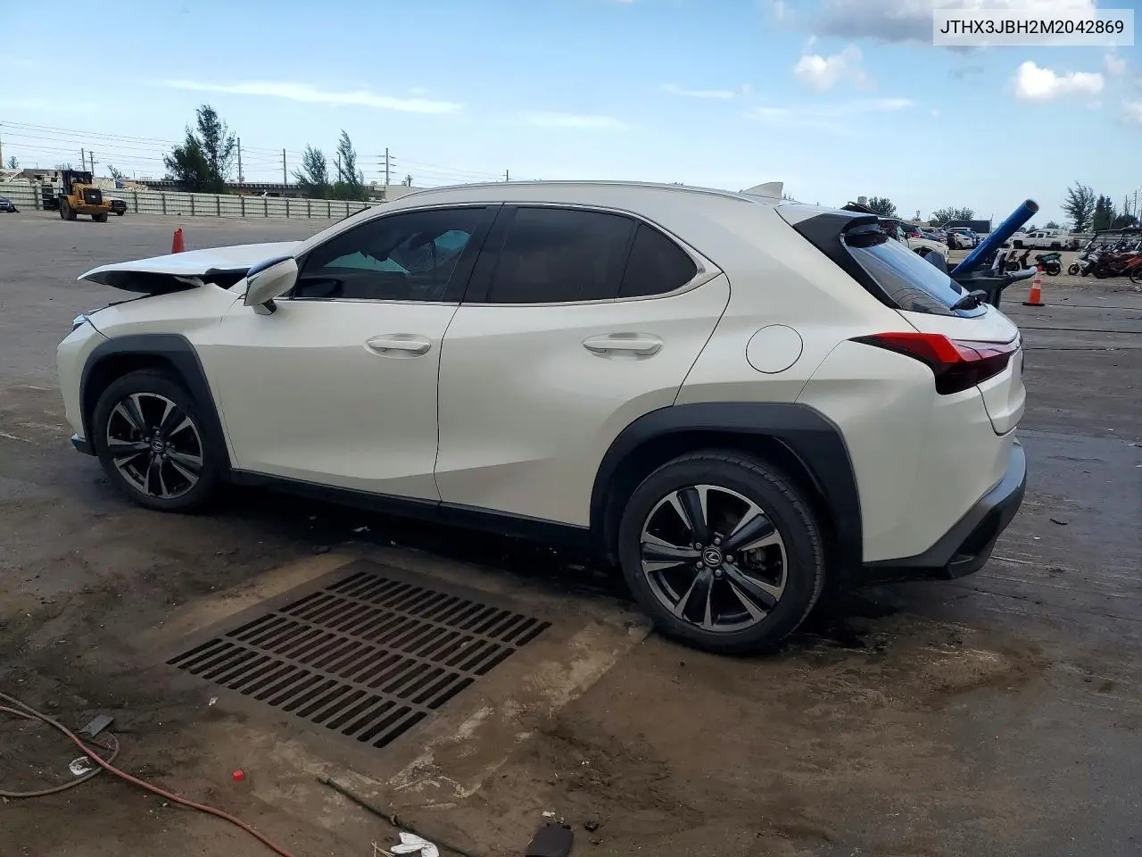 2021 Lexus Ux 200 VIN: JTHX3JBH2M2042869 Lot: 55673756