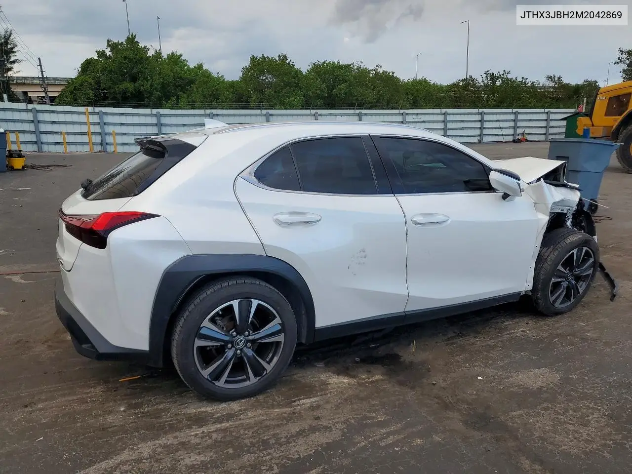 2021 Lexus Ux 200 VIN: JTHX3JBH2M2042869 Lot: 55673756