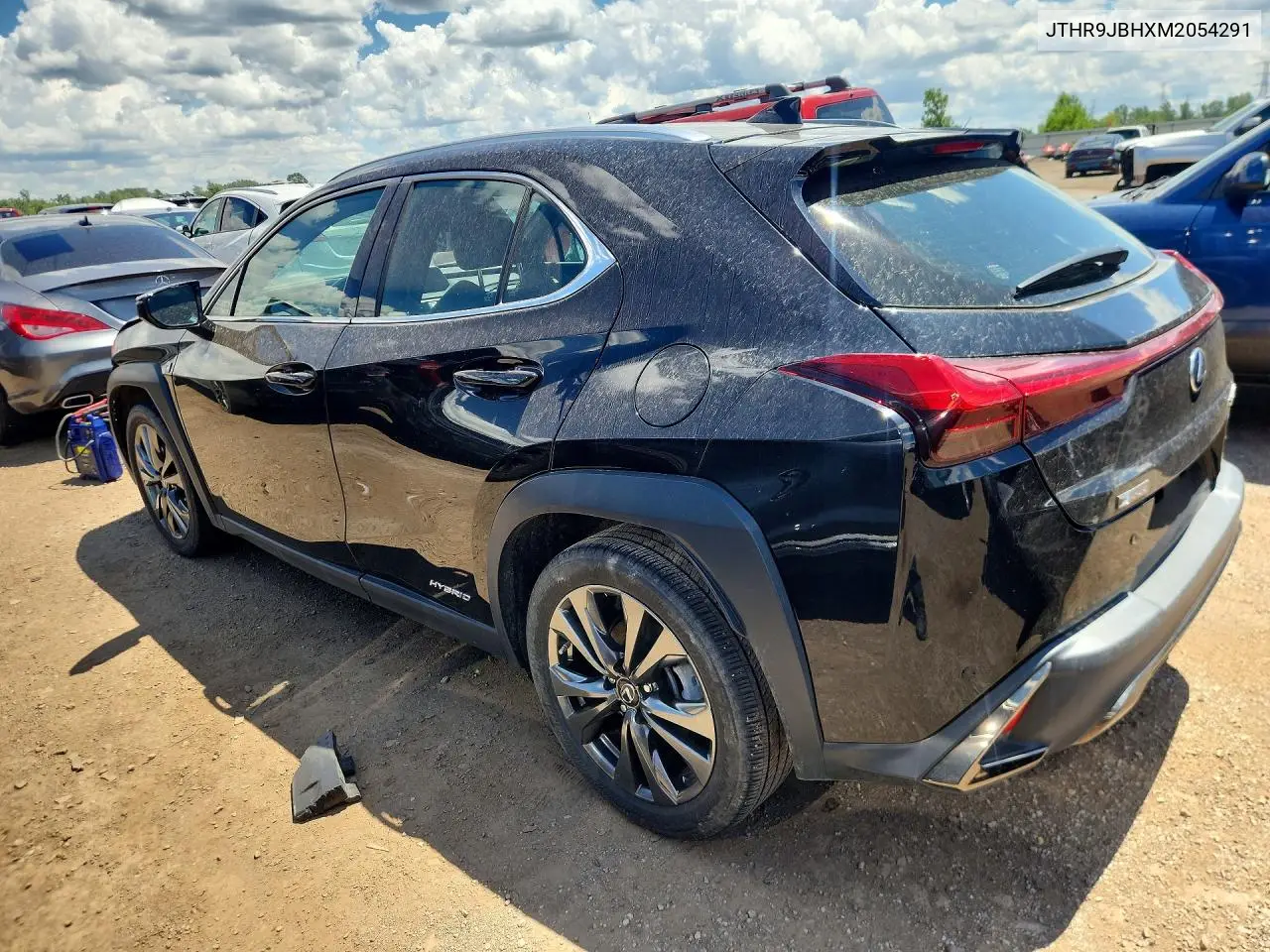 2021 Lexus Ux 250H F Sport VIN: JTHR9JBHXM2054291 Lot: 57350296