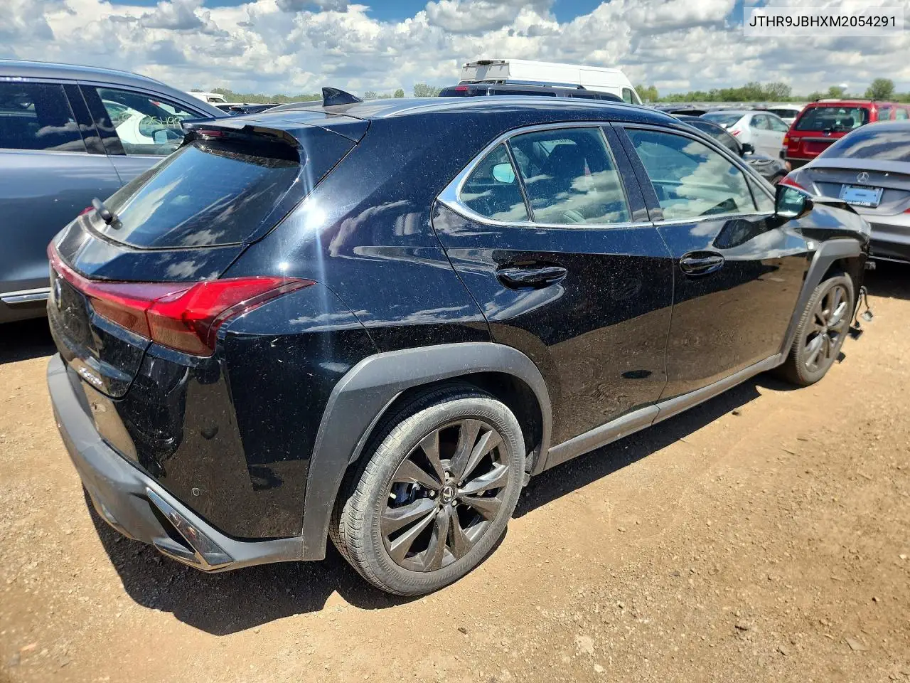 2021 Lexus Ux 250H F Sport VIN: JTHR9JBHXM2054291 Lot: 57350296