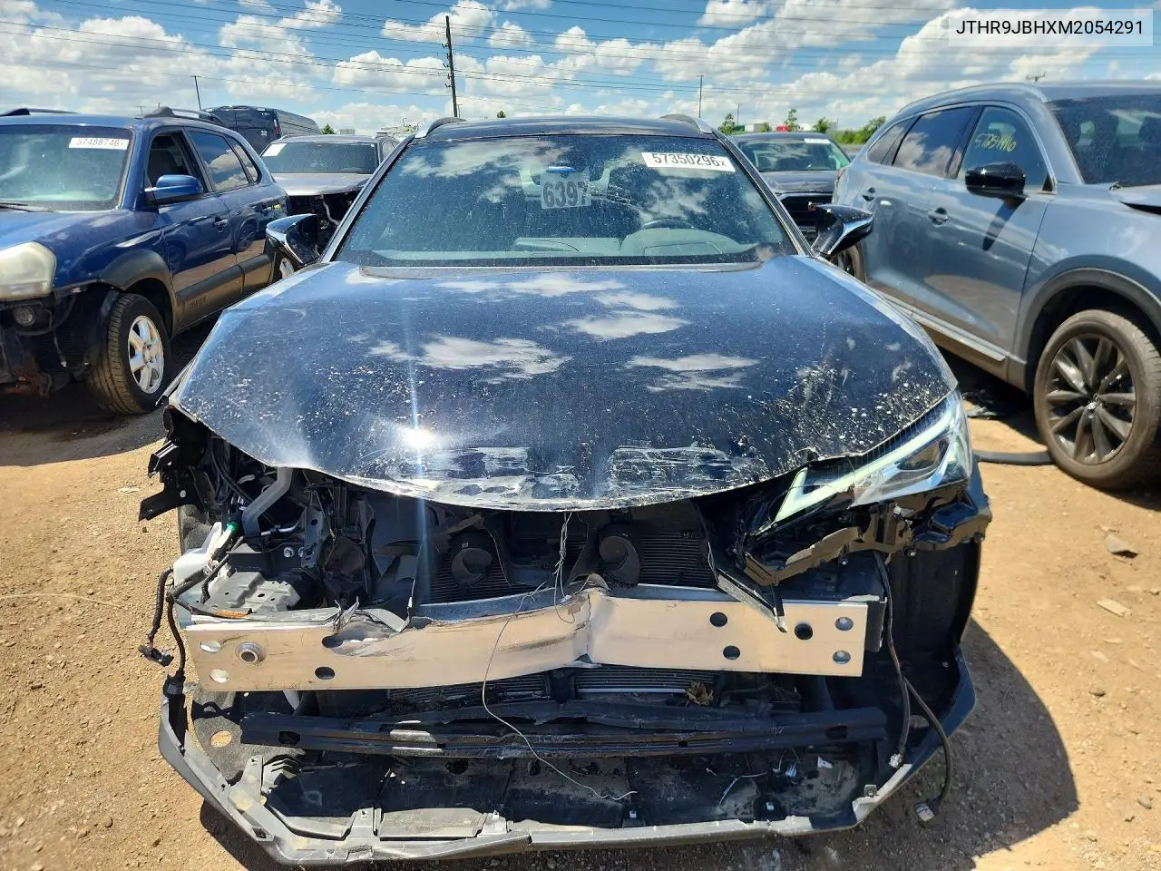2021 Lexus Ux 250H F Sport VIN: JTHR9JBHXM2054291 Lot: 57350296