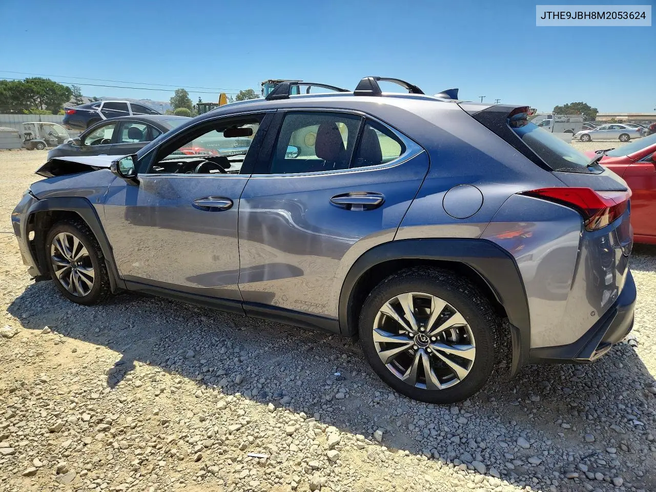 2021 Lexus Ux 250H VIN: JTHE9JBH8M2053624 Lot: 57373696